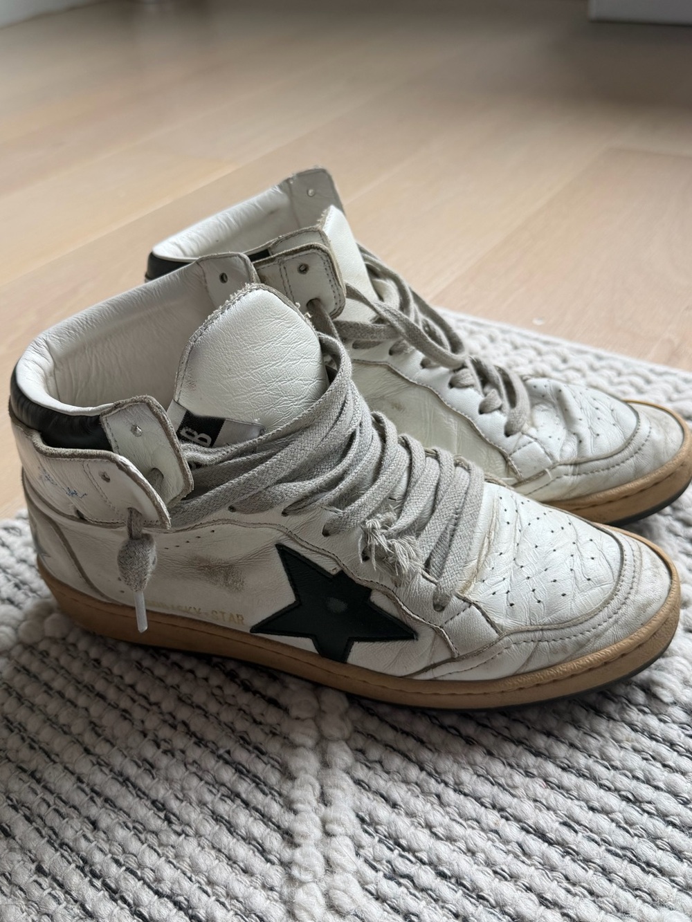 Golden Goose Sky Star High Top Sneakers